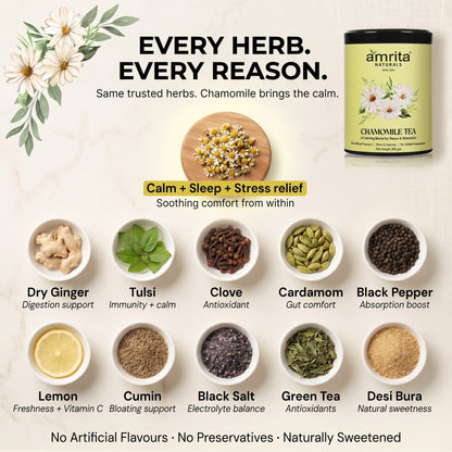 Chamomile Herbal Tea Amrita Naturals