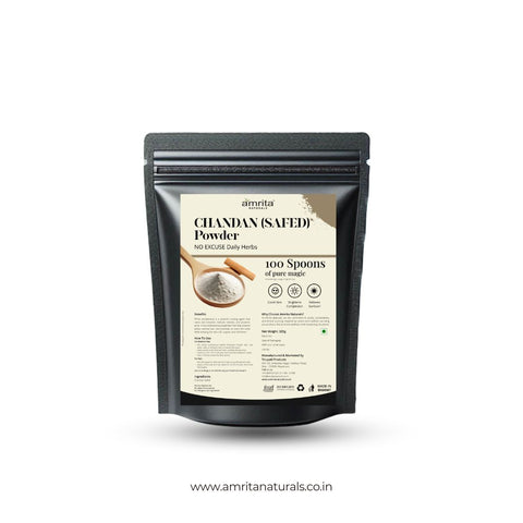Amrita Naturals Chandan(Safed) Powder