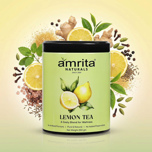 Lemon Herbal Daily Tea Amrita Naturals