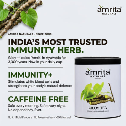 Giloy Herbal Tea 250G Amrita Naturals
