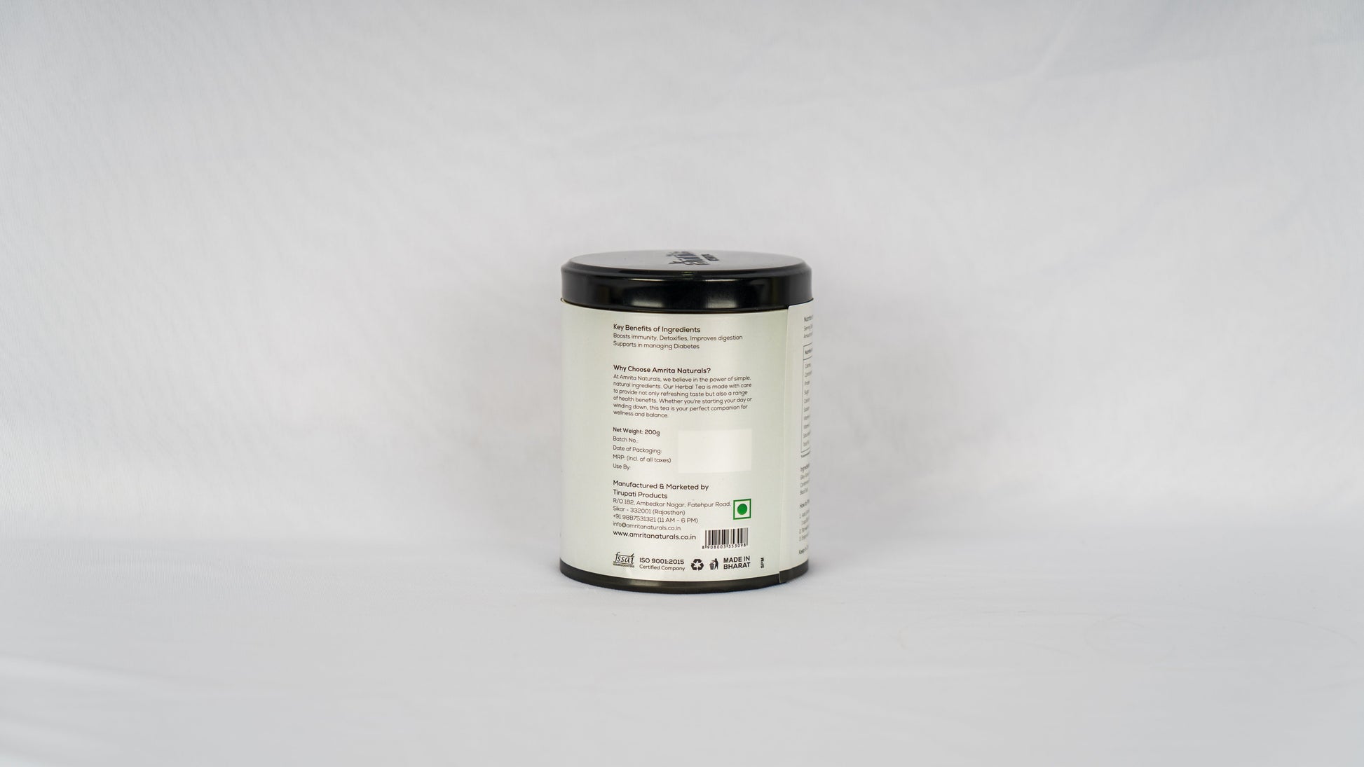 Giloy Tea With Stevia – 250G Amrita Naturals