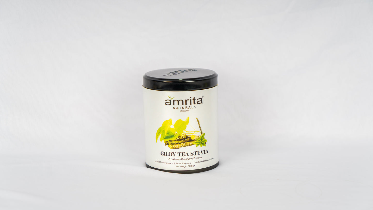 Giloy Tea With Stevia – 250G Amrita Naturals