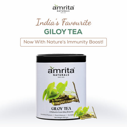 Amrita Naturals Giloy Tea- 250G Amrita Naturals