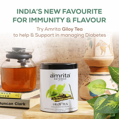 Amrita Naturals Giloy Tea- 250G Amrita Naturals
