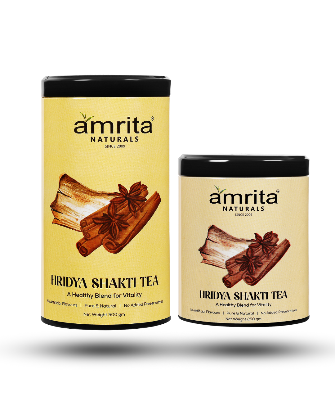 Hridyashakti Combo Pack – 250 & 500 G Amrita Naturals