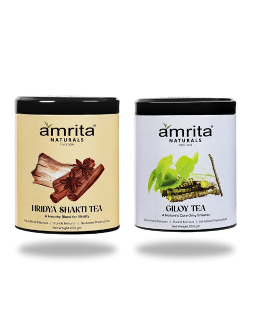 Healthy Life Giloy & HridyaShakti Combo 250G Amrita Naturals