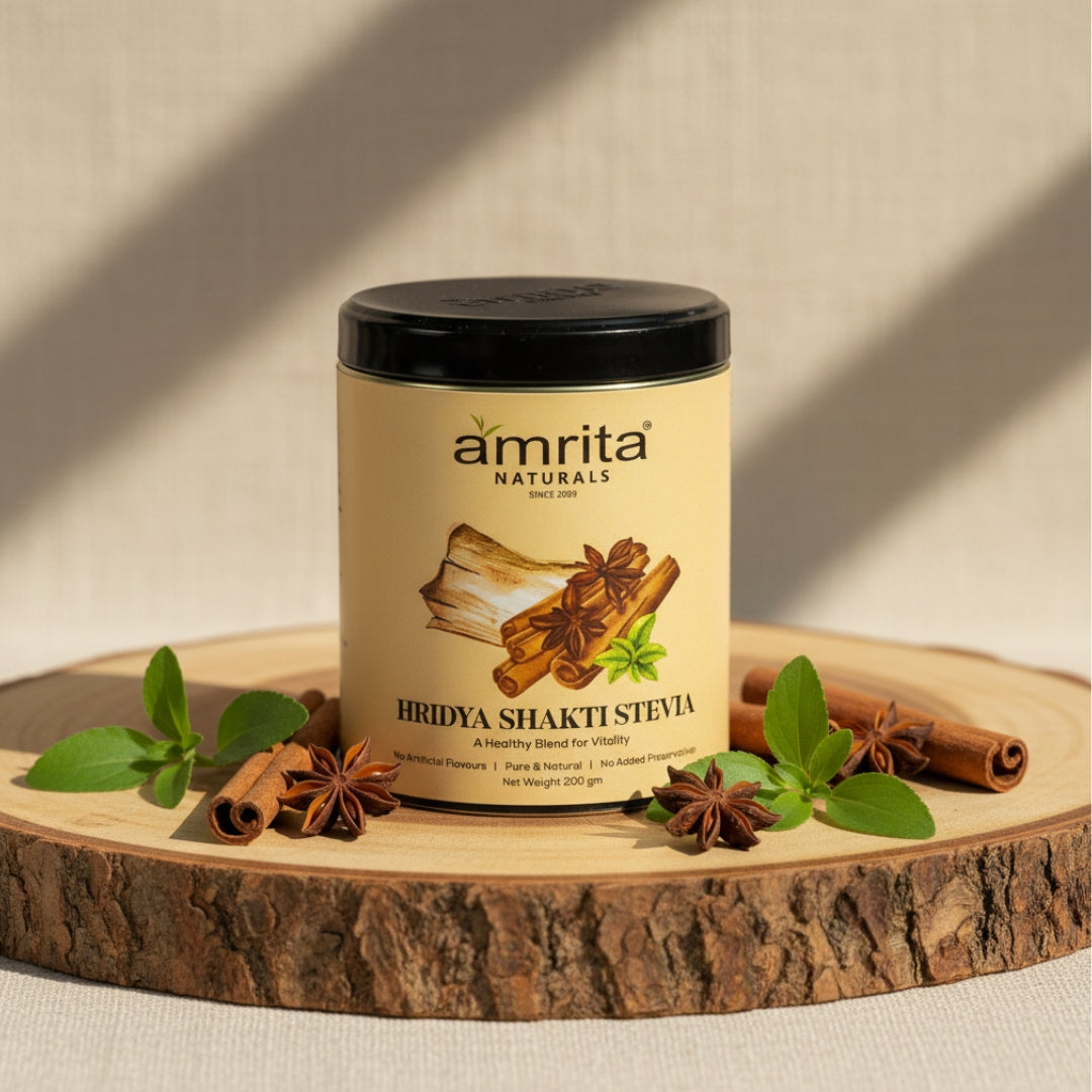 Hridya shakti tea with stevia 200g Amrita Naturals