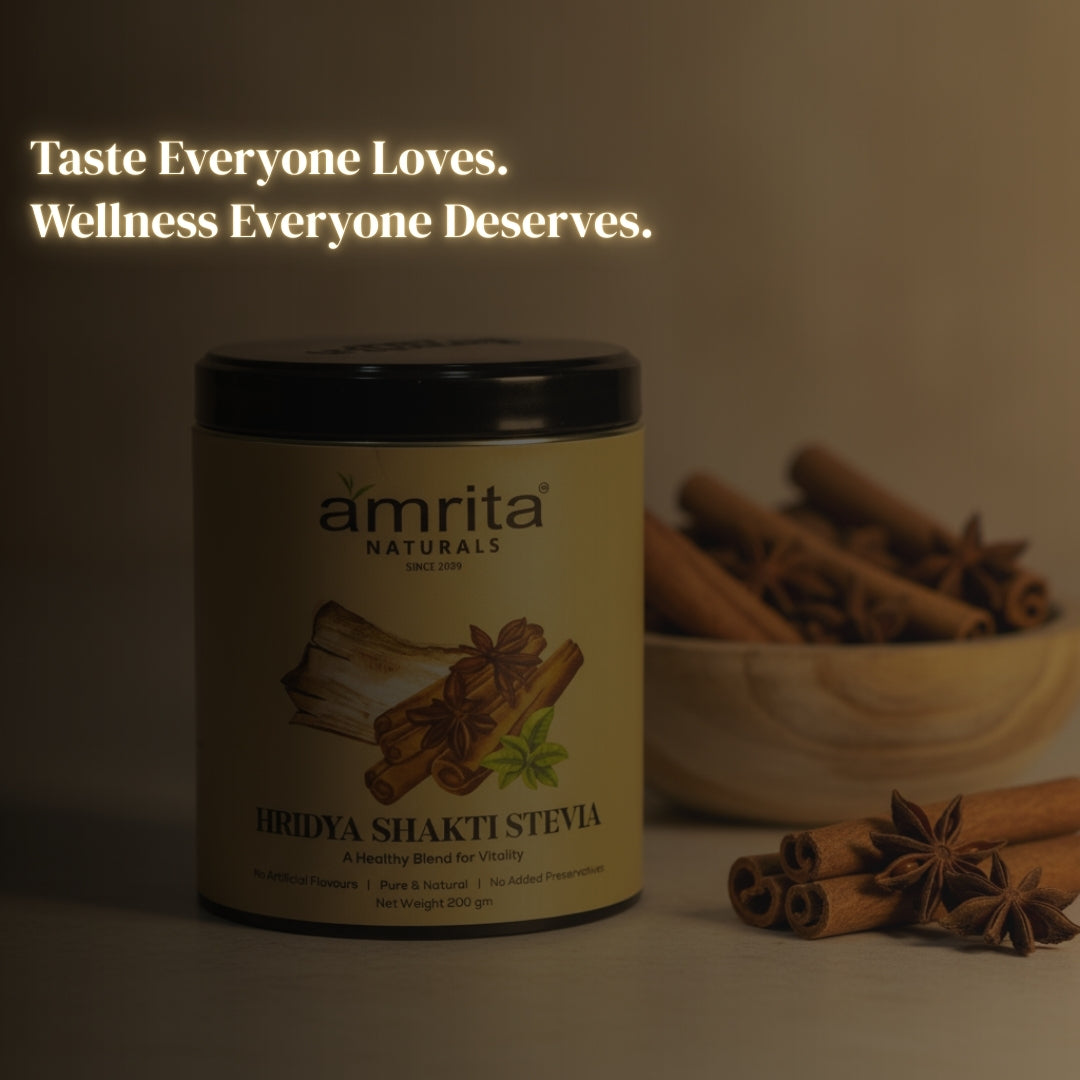 Hridya shakti tea with stevia 200g Amrita Naturals