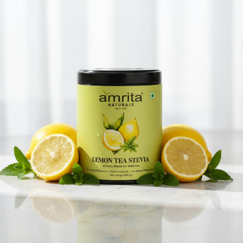 Lemon Stevia Herbal Tea Amrita Naturals