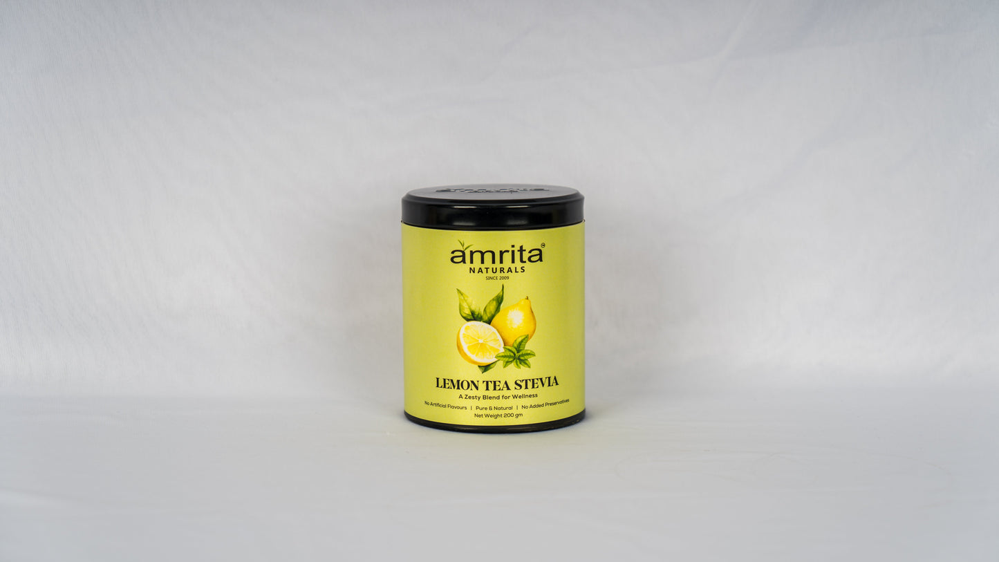 Lemon Tea With Stevia 200G Amrita Naturals