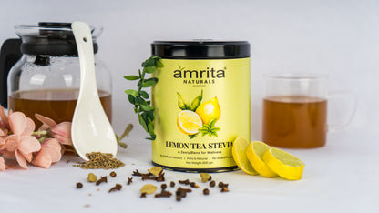 Lemon Tea With Stevia 200G Amrita Naturals