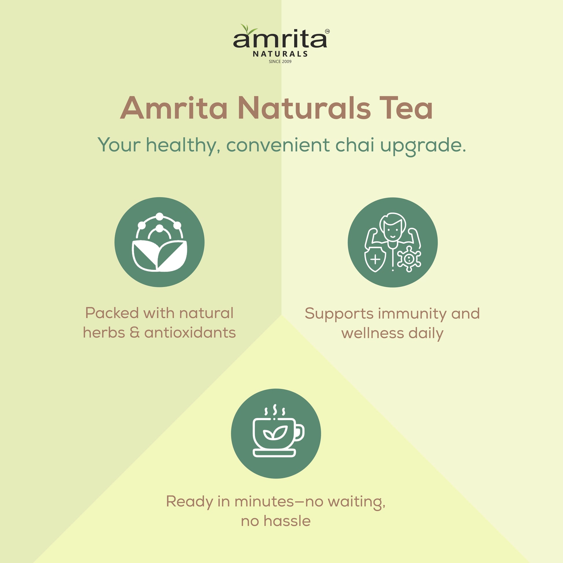 Amrita Natural’s Lemon Herbal Tea - 250 G Amrita Naturals