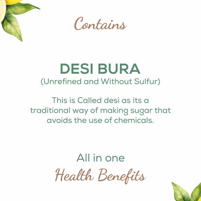 Amrita Natural’s Lemon Herbal Tea - 250 G Amrita Naturals