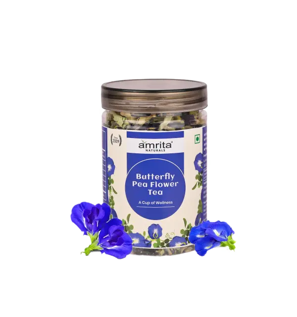 Amrita Naturals Butterfly Pea Flower Tea- 30g Amrita Naturals