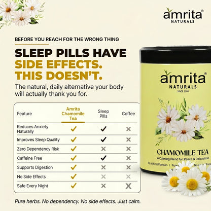 Chamomile Herbal Tea Amrita Naturals