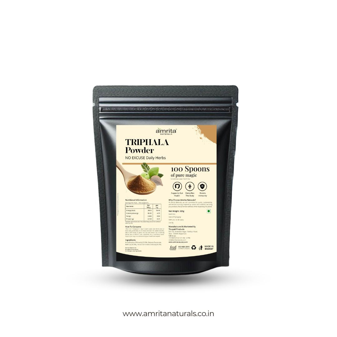 Amrita Naturals Triphala Powder