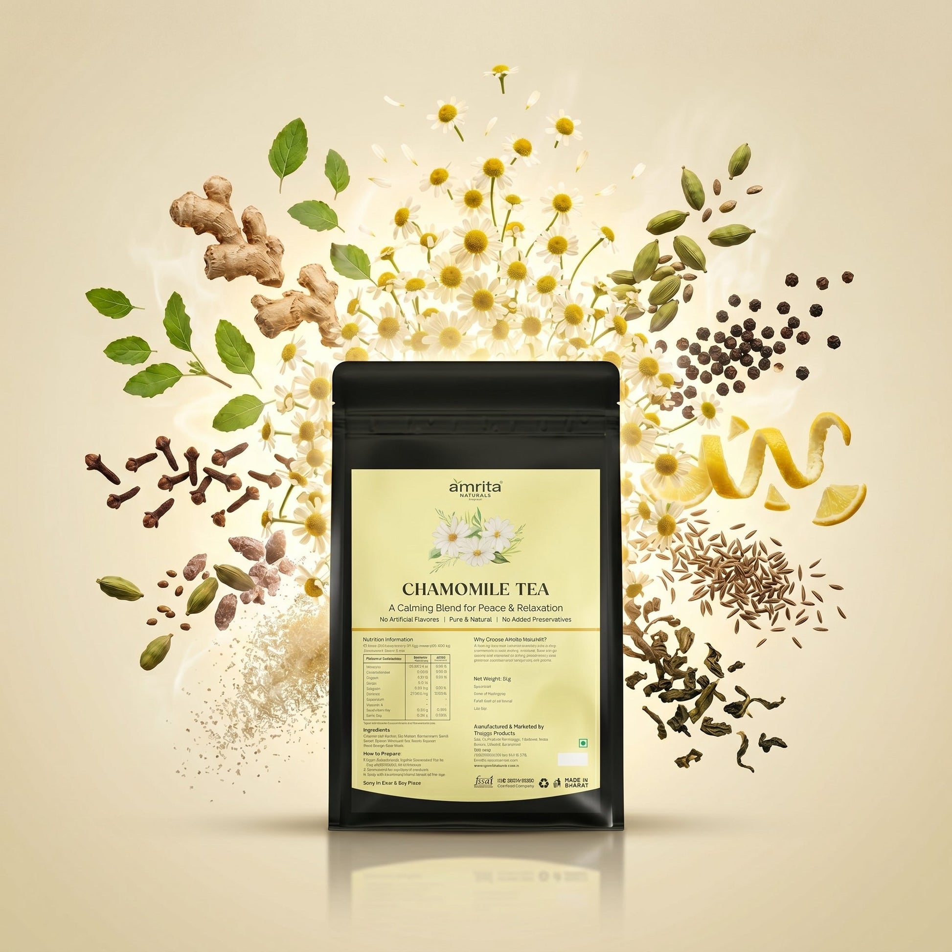 Chamomile Herbal Tea Amrita Naturals