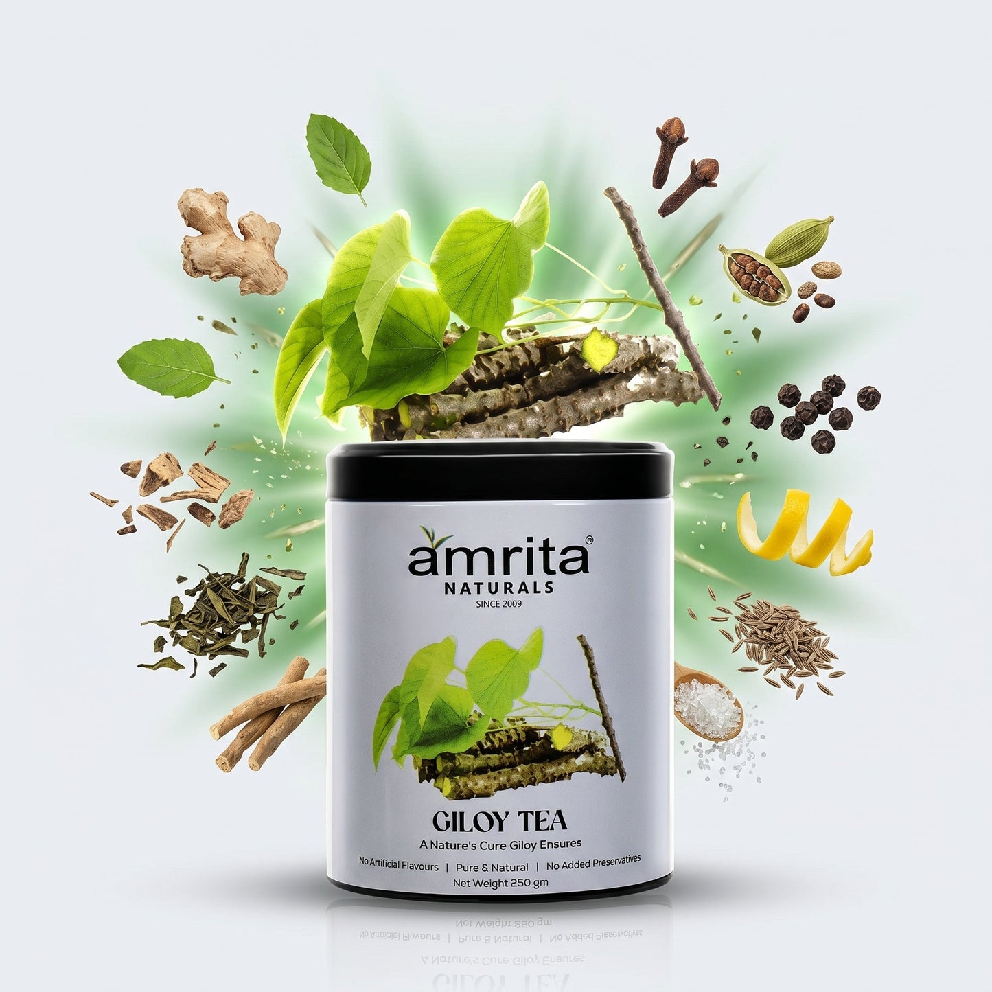 Giloy Herbal Tea 250G Amrita Naturals