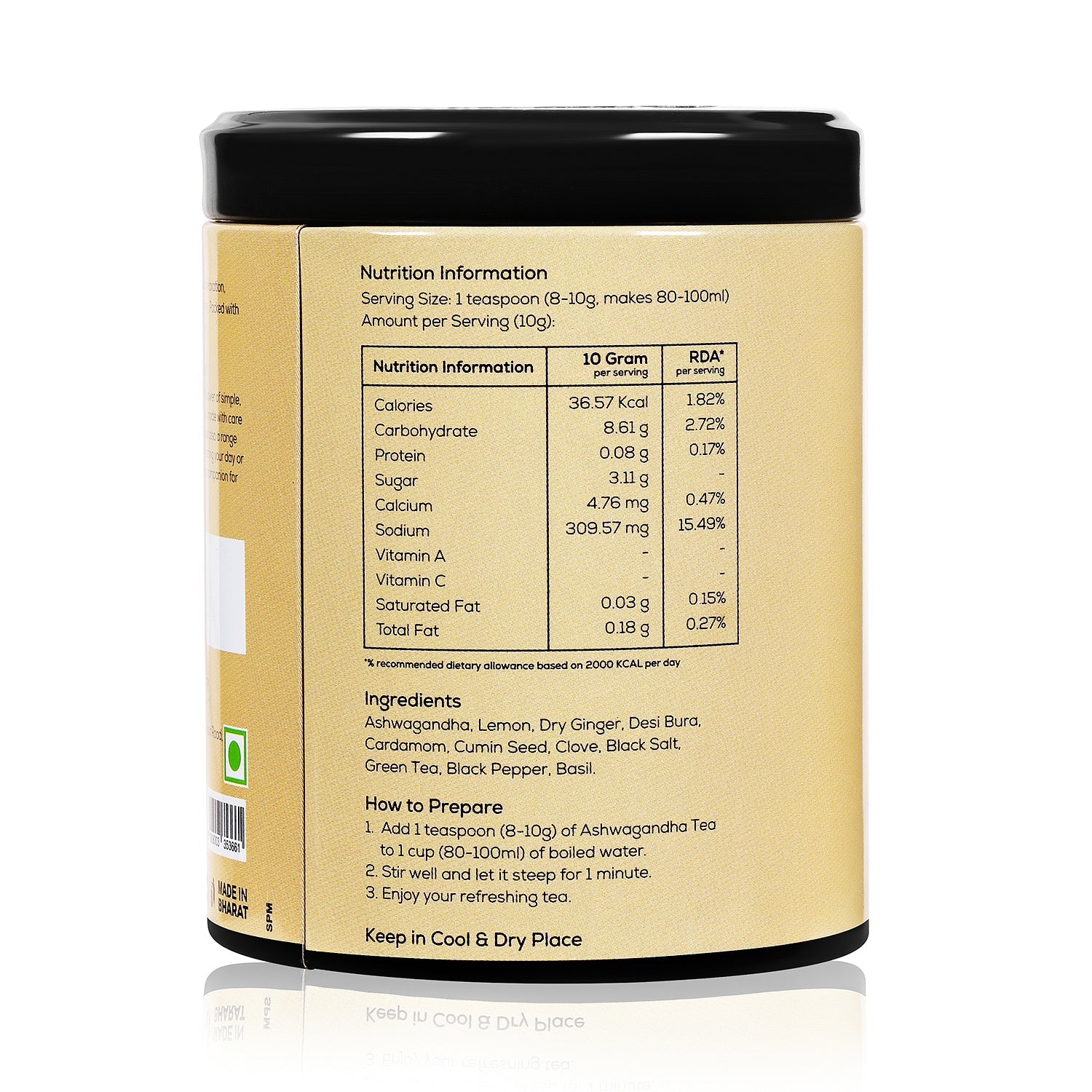 ASHWAGANDHA HERBAL TEA Amrita Naturals