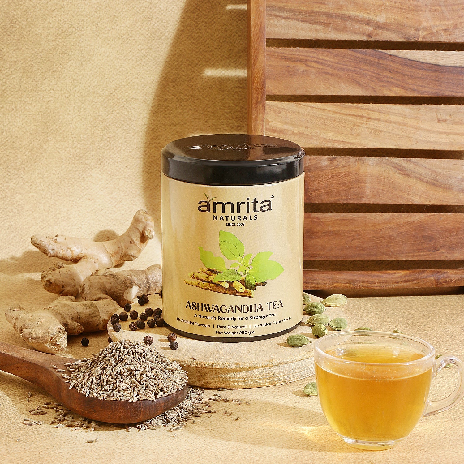 ASHWAGANDHA HERBAL TEA Amrita Naturals