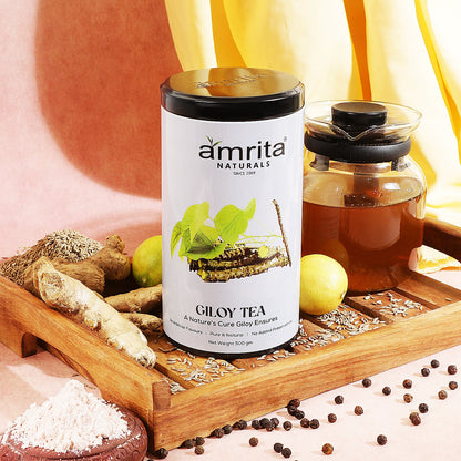 Amrita Naturals Giloy Tea- 500G Amrita Naturals