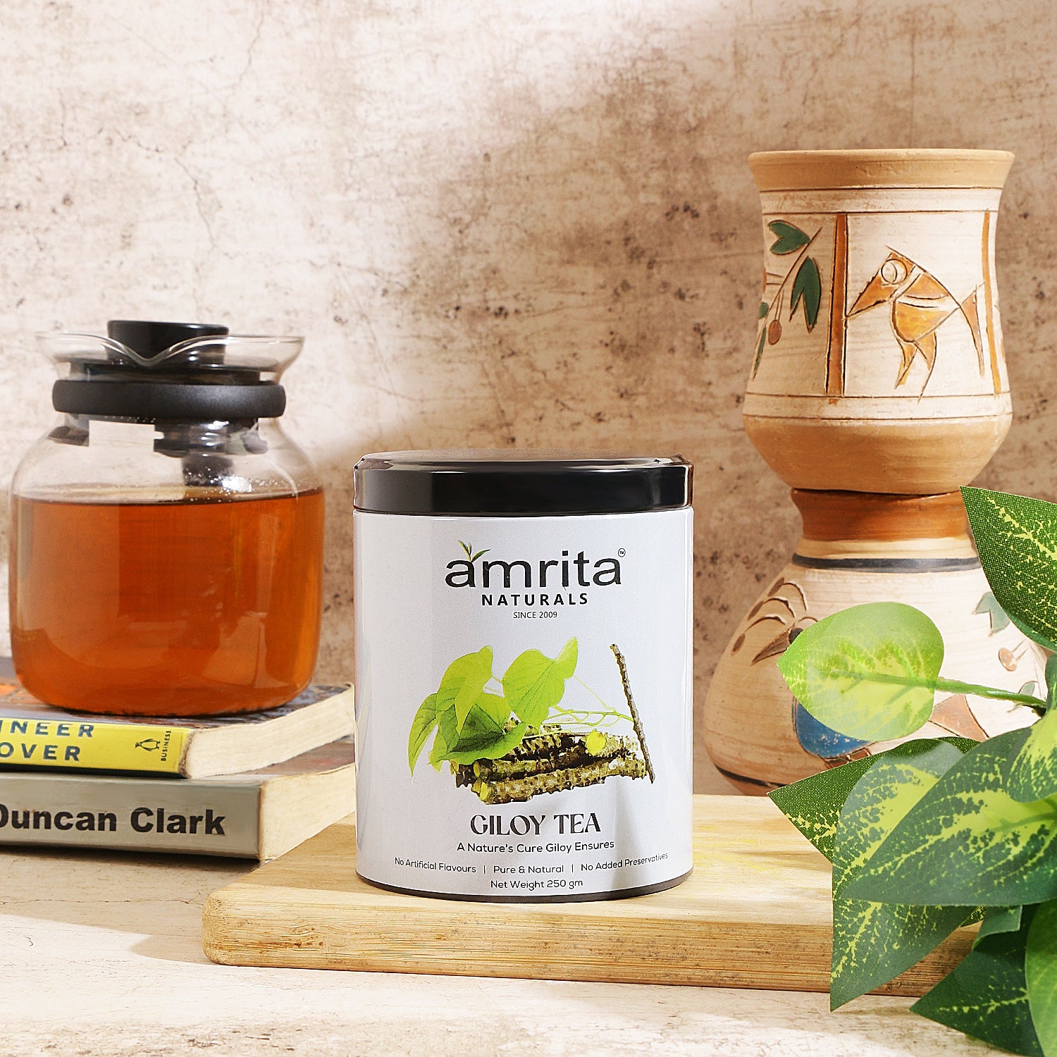 Amrita Naturals Giloy Tea- 250G Amrita Naturals