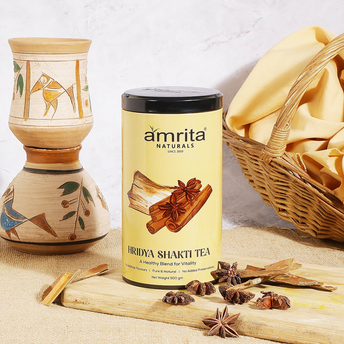Hridya shakti Herbal Tea Amrita Naturals