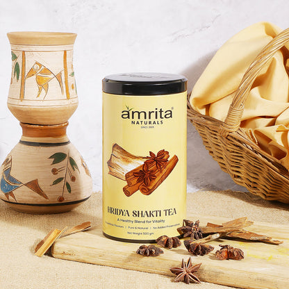 Hridya shakti Herbal Tea Amrita Naturals