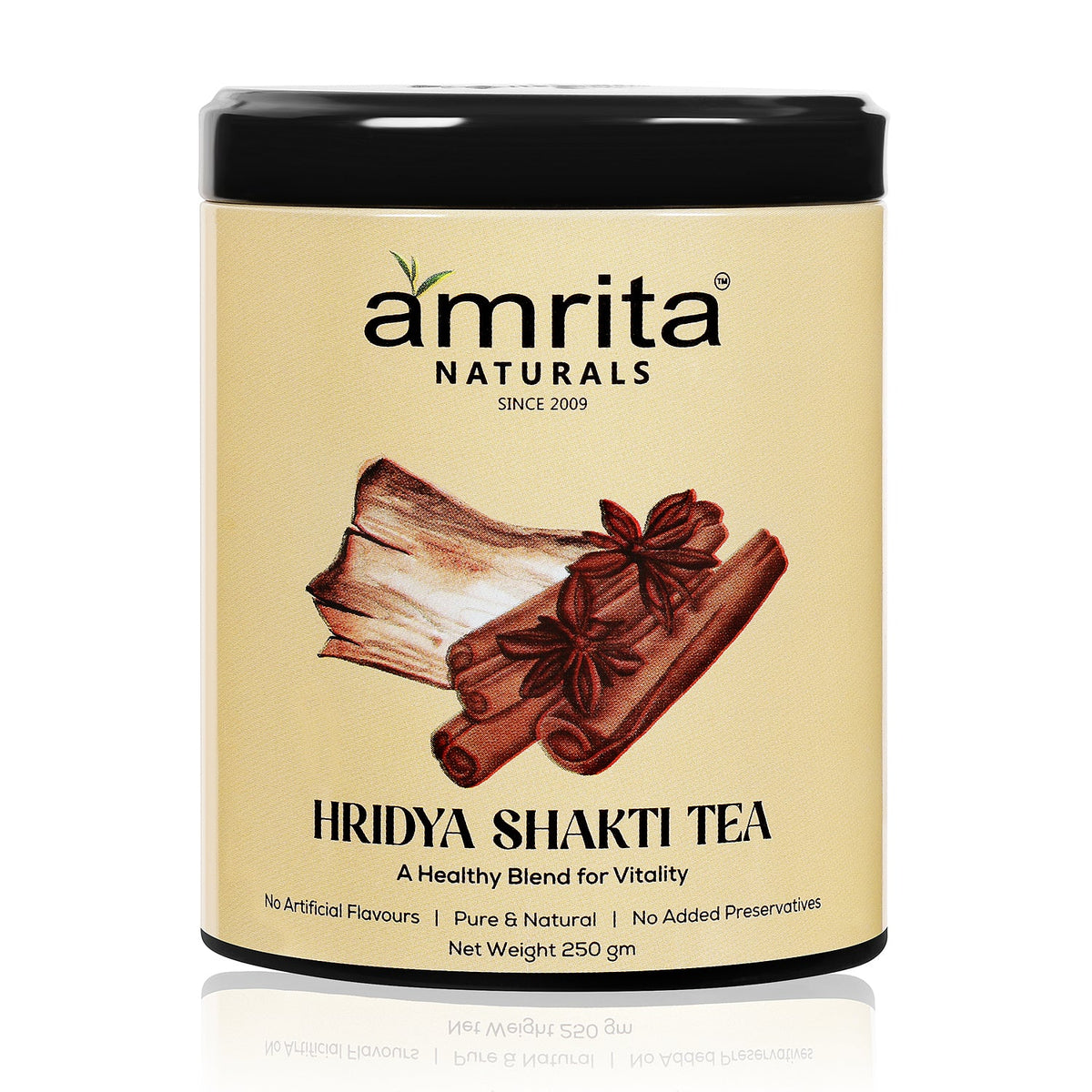 Amrita Naturals HridyaShakti Tea – 250 g Amrita Naturals