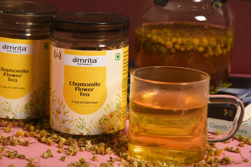 Amrita Naturals Chamomile Flower Tea-30g