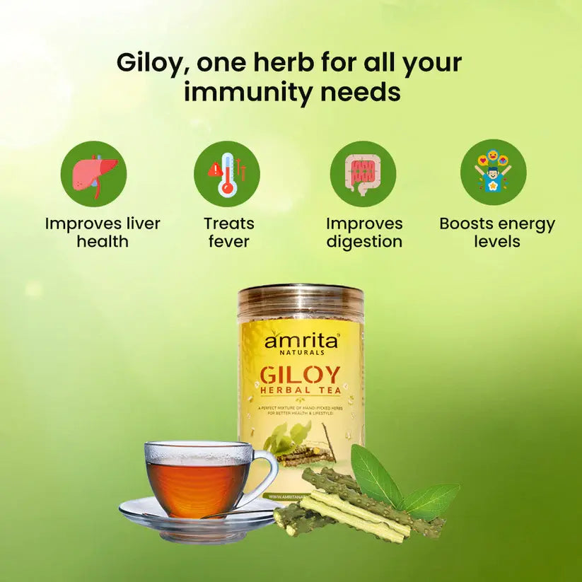 Amrita Naturals Giloy Tea 1 Kg Pack Amrita Naturals