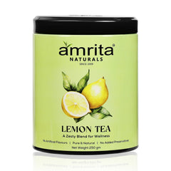 Amrita Natural’s Lemon Herbal Tea - 250 G Amrita Naturals