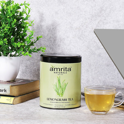 LEMONGRASS HERBAL TEA Amrita Naturals