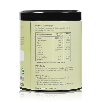 LEMONGRASS HERBAL TEA Amrita Naturals
