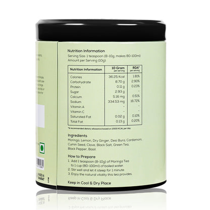 Moringa Green Vitality Tea Amrita Naturals